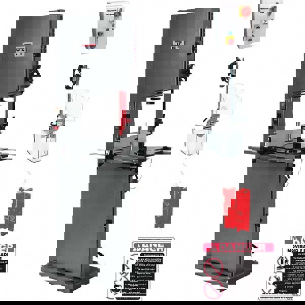 Vertical Bandsaw: Step Pulley Drive, 12